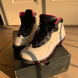 GIRLS AIR JORDAN 10 RETRO 8.5Y